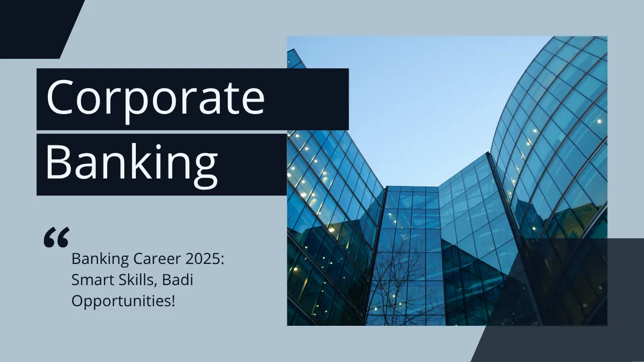 2025: Corporate Banking Jobs ka Naya Daur – Mauke bhi hain aur Skills bhi chahiye!