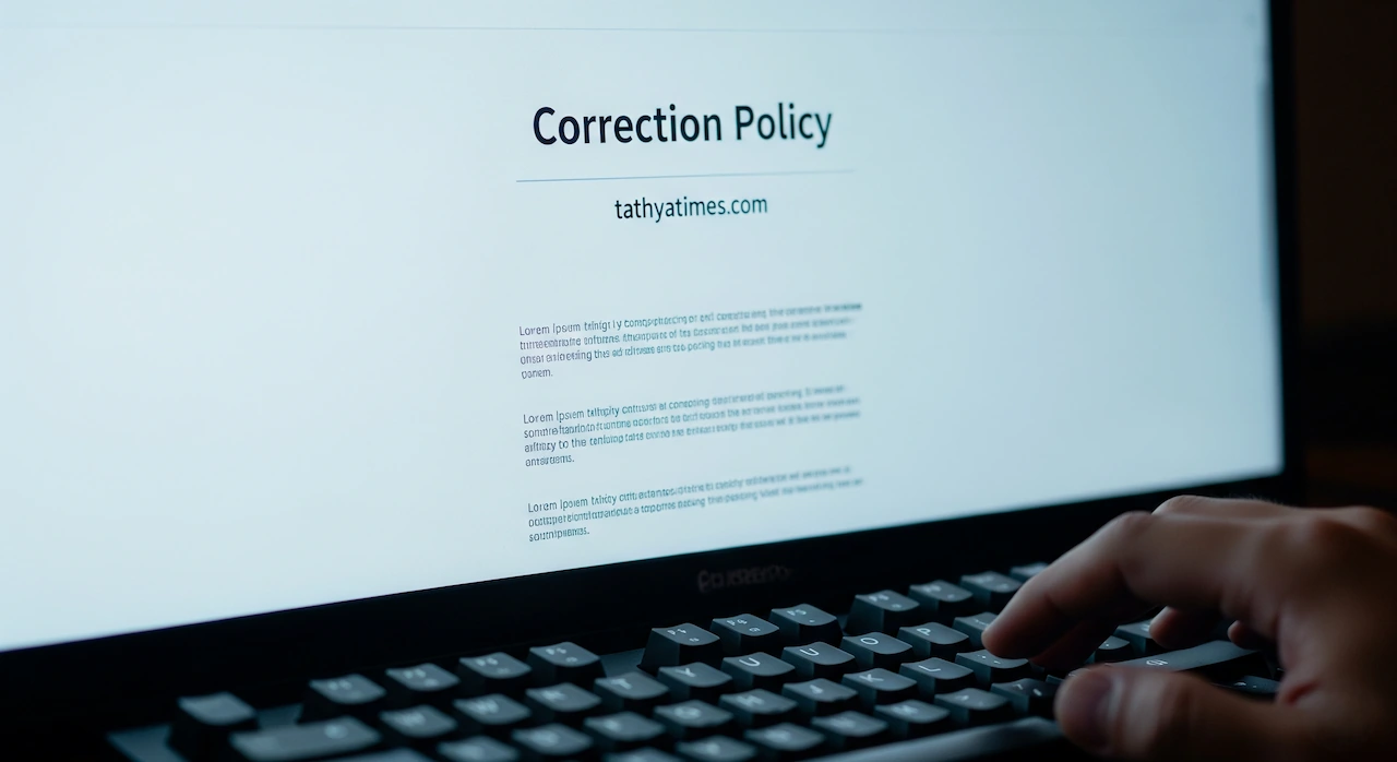News: Correction Policy" Correction Policy - Tathya Times