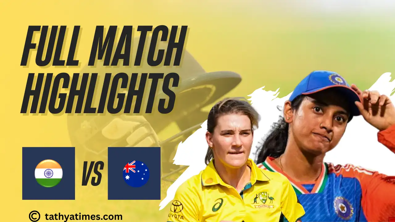 India Women vs Australia Women: Australia ne pehle ODI mein India ko 8 wicket se harakar series mein lead banayi