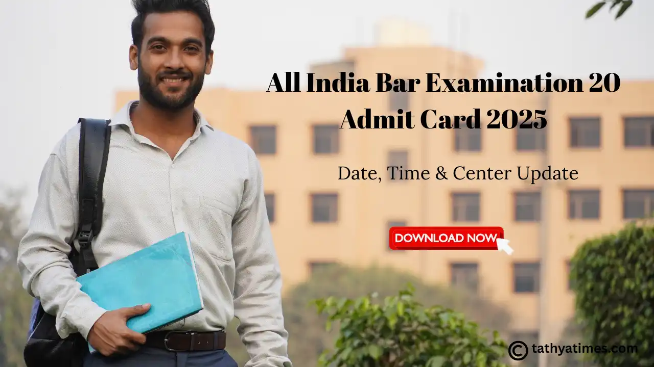 All India Bar Examination 20: Admit Card Aaj Jari, 30 November Ko Exam – Kanooni Career Ki Nai Ummeedein!